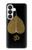 S2331 Feuille d'or bouddhiste Symbole de l'OM Etui Coque Housse pour Samsung Galaxy S26