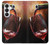 S2396 Rouge Bouteille de vin et le verre Etui Coque Housse pour Samsung Galaxy S26