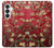 S2414 Rouge Fleur amandier Van Gogh Etui Coque Housse pour Samsung Galaxy S26