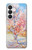 S2450 Van Gogh Fleur de Pêcher Etui Coque Housse pour Samsung Galaxy S26