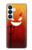 S2454 Rouge mignon petit diable Dessin animé Etui Coque Housse pour Samsung Galaxy S26