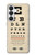 S2502 Tableau d'examen des yeux Etui Coque Housse pour Samsung Galaxy S26