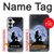 S2668 Silhouette sirène Lune Nuit Etui Coque Housse pour Samsung Galaxy S26