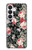 S2727 Motif Rose millésimé Etui Coque Housse pour Samsung Galaxy S26