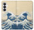 S2790 Hokusai Sous la vague au large de Kanagawa Etui Coque Housse pour Samsung Galaxy S26