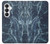 S2799 Lumière Bleu Marbre Pierre Imprimé Graphique Etui Coque Housse pour Samsung Galaxy S26