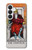 S2808 Carte Tarot L'Empereur Etui Coque Housse pour Samsung Galaxy S26