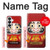S2839 Japon Daruma Poupée Etui Coque Housse pour Samsung Galaxy S26