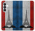S2859 Drapeau France millésimé Tour Eiffel Etui Coque Housse pour Samsung Galaxy S26