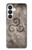 S2892 Symbole Triskele Texture de pierre Etui Coque Housse pour Samsung Galaxy S26