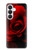 S2898 Rouge Rose Etui Coque Housse pour Samsung Galaxy S26