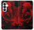 S2898 Rouge Rose Etui Coque Housse pour Samsung Galaxy S26