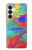 S2942 Peinture Coup de pinceau Etui Coque Housse pour Samsung Galaxy S26
