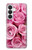S2943 Rose rose Etui Coque Housse pour Samsung Galaxy S26