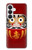 S3023 Japon Bonne chance Daruma Poupée Etui Coque Housse pour Samsung Galaxy S26