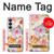 S3035 Peinture douce Fleur Etui Coque Housse pour Samsung Galaxy S26