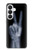 S3101 X-ray doigts Signe de paix Etui Coque Housse pour Samsung Galaxy S26