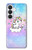 S3256 Mignon Licorne Etui Coque Housse pour Samsung Galaxy S26