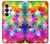 S3292 Coloré Disco étoile Etui Coque Housse pour Samsung Galaxy S26