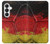 S3303 Allemagne Drapeau graphique Football Millésime Etui Coque Housse pour Samsung Galaxy S26