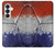 S3304 France Drapeau graphique Football Millésime Etui Coque Housse pour Samsung Galaxy S26