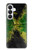 S3319 Jamaïque Drapeau graphique Football Millésime Etui Coque Housse pour Samsung Galaxy S26