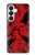 S3325 Corbeau Noir Sang Arbre Etui Coque Housse pour Samsung Galaxy S26