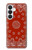 S3355 Motif Bandana Rouge Etui Coque Housse pour Samsung Galaxy S26