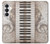 S3390 Note de musique Etui Coque Housse pour Samsung Galaxy S26