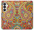 S3402 Floral Paisley Seamless Etui Coque Housse pour Samsung Galaxy S26