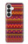 S3404 Aztèques Motif Etui Coque Housse pour Samsung Galaxy S26