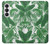 S3457 Papier Palm Monstera Etui Coque Housse pour Samsung Galaxy S26