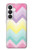 S3514 Arc en ciel Zigzag Etui Coque Housse pour Samsung Galaxy S26