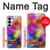 S3677 Mosaïques de briques colorées Etui Coque Housse pour Samsung Galaxy S26