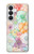 S3705 Fleur florale pastel Etui Coque Housse pour Samsung Galaxy S26