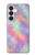 S3706 Arc-en-ciel pastel Galaxy Pink Sky Etui Coque Housse pour Samsung Galaxy S26