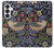 S3791 William Morris Strawberry Thief Fabric Etui Coque Housse pour Samsung Galaxy S26