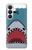 S3825 Plongée en mer de requin de dessin animé Etui Coque Housse pour Samsung Galaxy S26