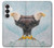 S3843 Pygargue à tête blanche sur glace Etui Coque Housse pour Samsung Galaxy S26