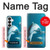 S3878 Dauphin Etui Coque Housse pour Samsung Galaxy S26