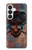 S3895 Pirate Crâne Métal Etui Coque Housse pour Samsung Galaxy S26
