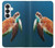 S3899 Tortue de mer Etui Coque Housse pour Samsung Galaxy S26