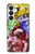 S3914 Galaxie colorée de costume d'astronaute de nébuleuse Etui Coque Housse pour Samsung Galaxy S26