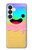 S3939 Sourire mignon de crème glacée Etui Coque Housse pour Samsung Galaxy S26