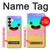 S3939 Sourire mignon de crème glacée Etui Coque Housse pour Samsung Galaxy S26