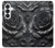 S3969 Rose noire, coup de pinceau dur Etui Coque Housse pour Samsung Galaxy S26