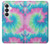S4033 Typage tie-dye pastel Etui Coque Housse pour Samsung Galaxy S26