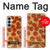 S0236 Pizza Etui Coque Housse pour Samsung Galaxy S26 Plus