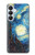 S0582 Van Gogh Starry Nights Etui Coque Housse pour Samsung Galaxy S26 Plus
