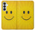 S1146 Sourire Soleil Jaune Etui Coque Housse pour Samsung Galaxy S26 Plus
